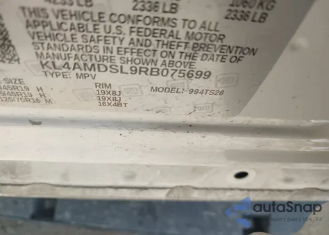 2024 Buick Encore Gx Sport Touring Fwd z USA, uszkodzony, nr VIN KL4AMDSL9RB075699